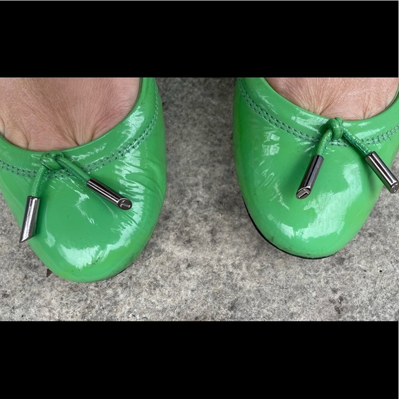 Tod’s Green Patent Leather ballerina flats, size 37 - Picture 8 of 10